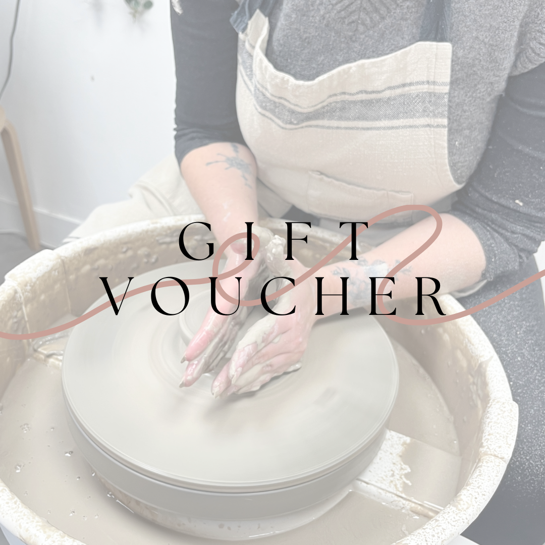 Wheel-Throwing Pottery Taster Workshop GIFT VOUCHER